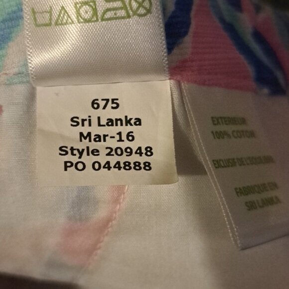 Lilly Pulitzer women's shorts size 4, Adie Barefoot Princess style 20948 - Picture 6 of 6